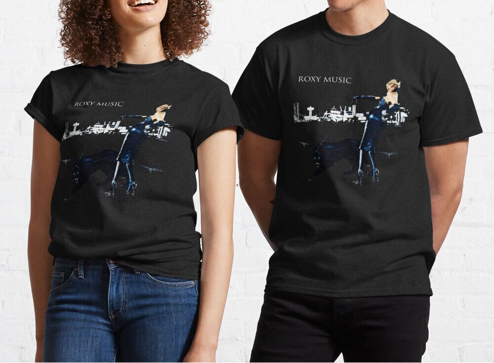 Roxy Music Shirt Sticker and Poster Tee Shirt Men's Summer T shirt 3D Printed Tshirts Short Sleeve Tshirt Men/women T-shirt