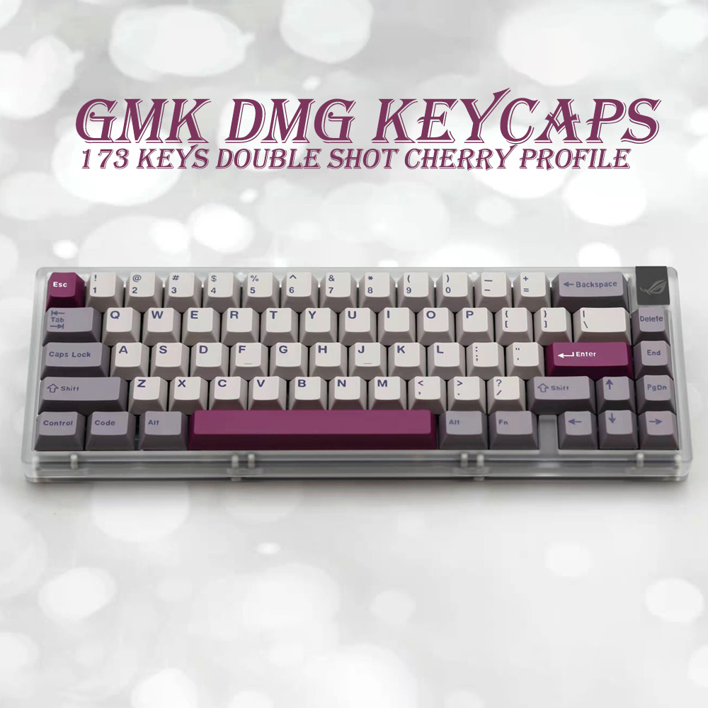 GMK – capuchons de touches Clone DMG/Black Lotus 173, profil Cherry, pour clavier mécanique 64, 68, 84, disposition ANSI ISO