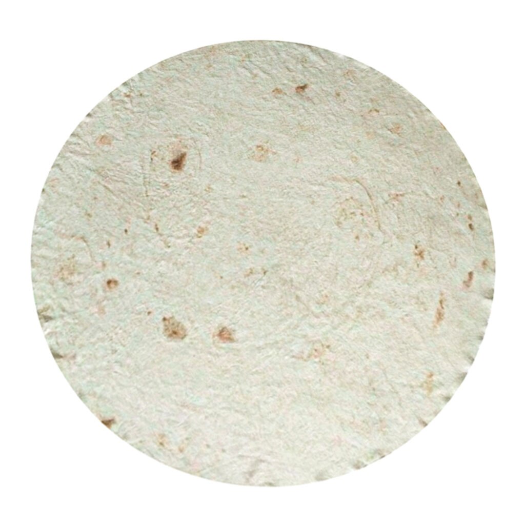 Tortilla Wrap Blanket Burrito Round Wrap Throw Blanket Novelty Food Blankets