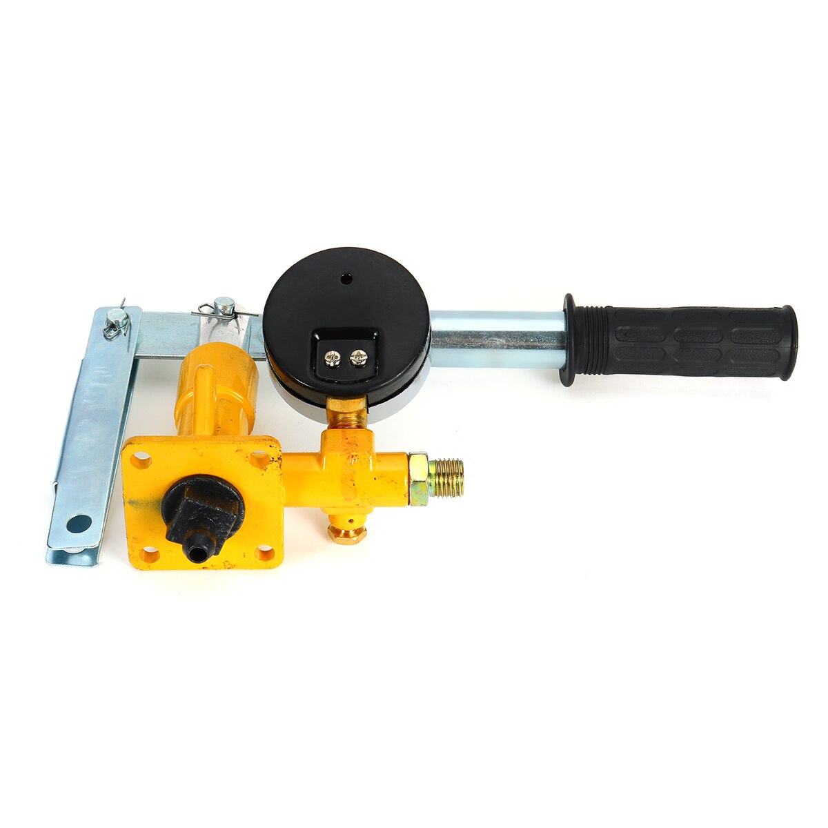 Aluminum 2.5MPa Pressure Test Pump 25KG Water Pressure Tester Manual Hydraulic Test Pump Machine Measuring Tools with G1/2" Hose