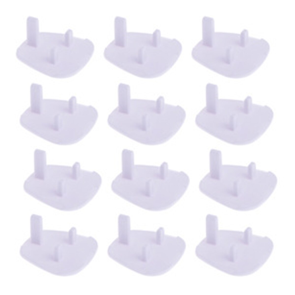 Auslauf Stecker Abdeckungen Kindersicherem Steckdose Deckt Baby Sicherheit Steckdose Kappen für 3-Stift UK Steckdosen 12 stücke