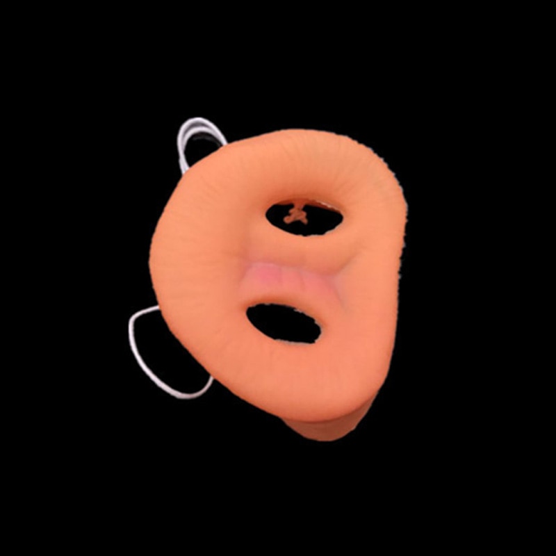 Cute Halloween Rubber Pig Nose Costume Snout Adult Child Halloween Funny Tricks Themed Party Mask Props