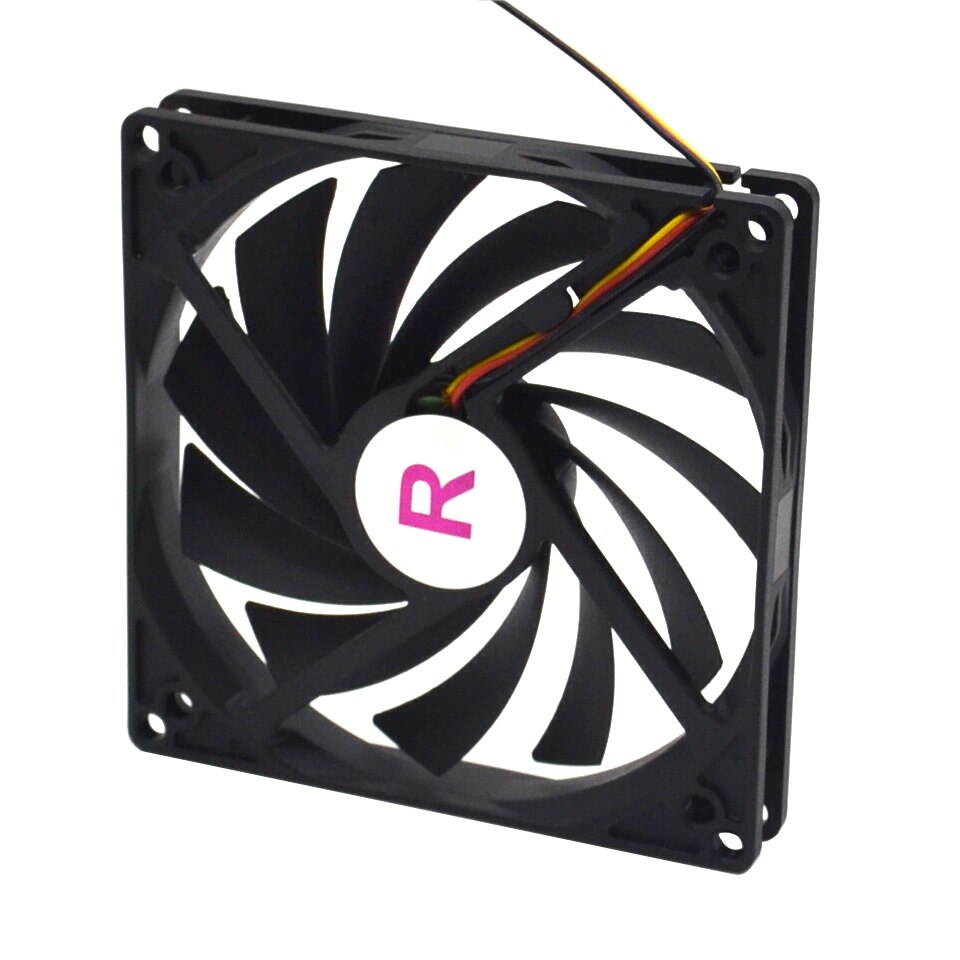 100mm, ventilador de 10 cm, ventilador único, ultradelgado, lavable, súper silencioso, para fuente de alimentación, para enfriador de ordenador