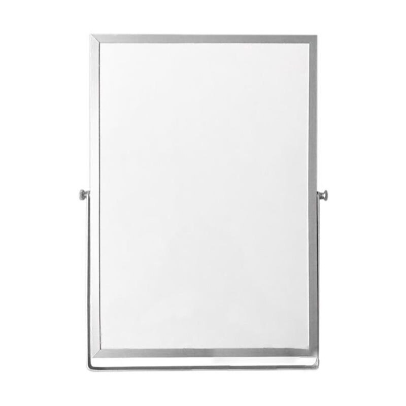 Magnetisk sletbart whiteboard desktop dobbeltsidet opslagstavle stativ mini staffeli til skolekontor