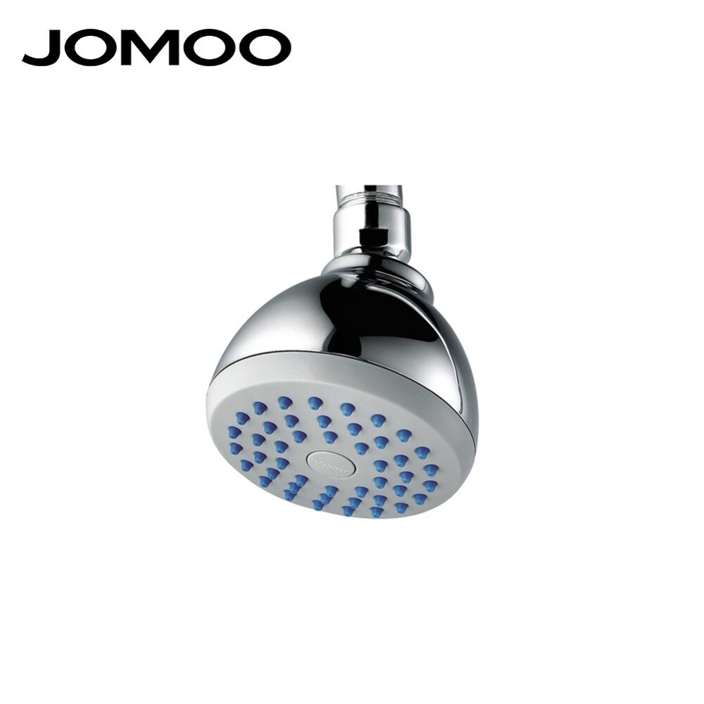 Jomoo Badkamer Douchekop, 3.5Inch Hoge Druk Neerslag Vaste Douchekop Met Swivel Messing Kogelgewricht, Chrome