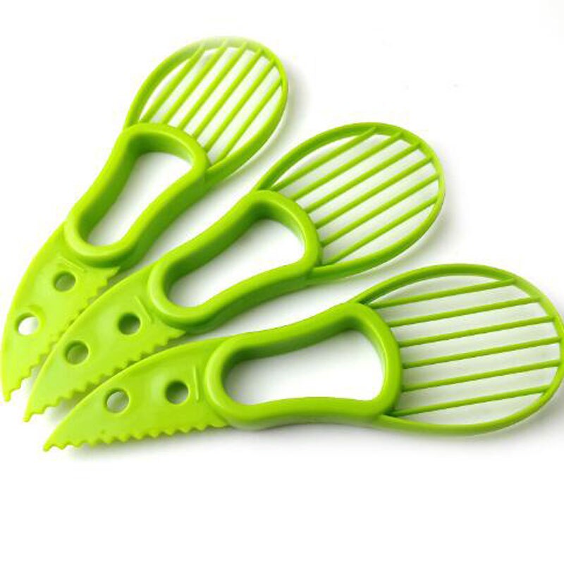2 in plastic 1 snijder schiller splijt fruitpitten schep keukengereedschap multifunctionele fruitschiller