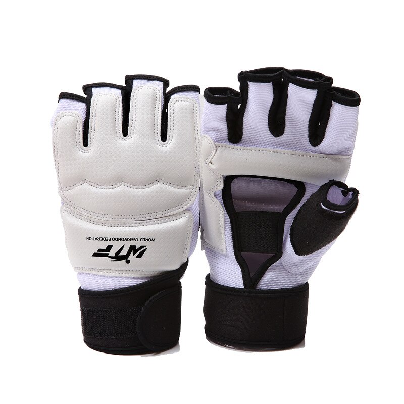 Kids Adults Pro Taekwondo Gloves Sparring Hand Foot Protector Cover Boxing Gloves Karate Martial Arts Brace Protection A