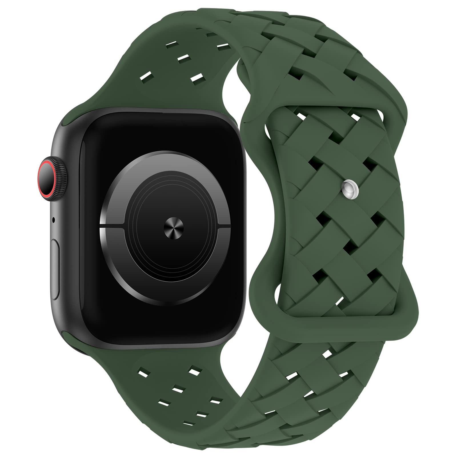 Strap For Apple Watch Band 44mm 40mm 45mm Braided 49mm 41mm 42mm Breathable correa bracelet iwatch series 9 8 7 se 3 5 6 ultra 2