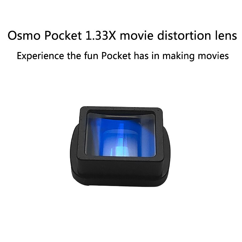 1.3x lente de película anamórfica para cámara Dji Osmo Pocket Ptz