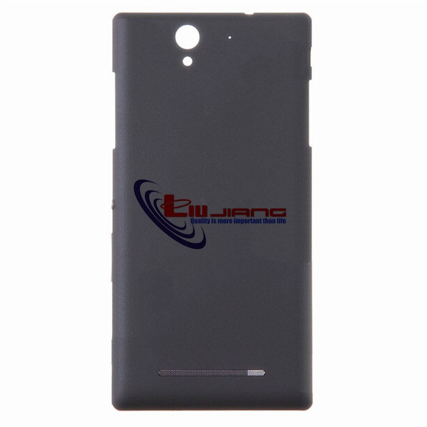 couvercle de batterie pour Sony C3 S55T S55U couvercle arrière de la porte de la batterie pour Sony S39 C2305 S39H pièces de rechange: C3 Black