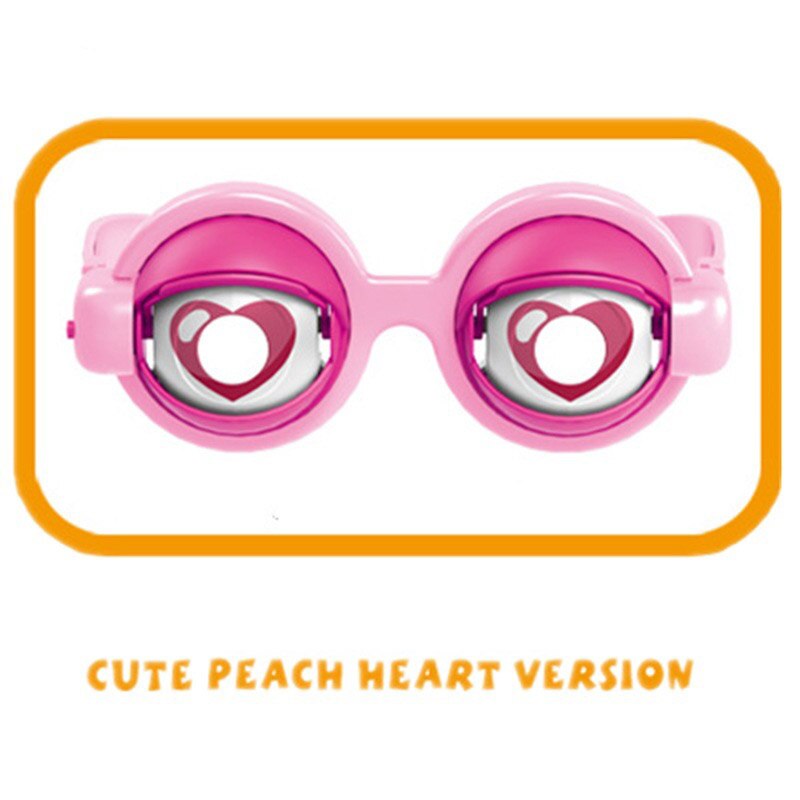 Funny Blowing Beard Staring Small Glasses Blowing Beard Moustache Big Nose Whistle Mask Glasses (random Color): 05