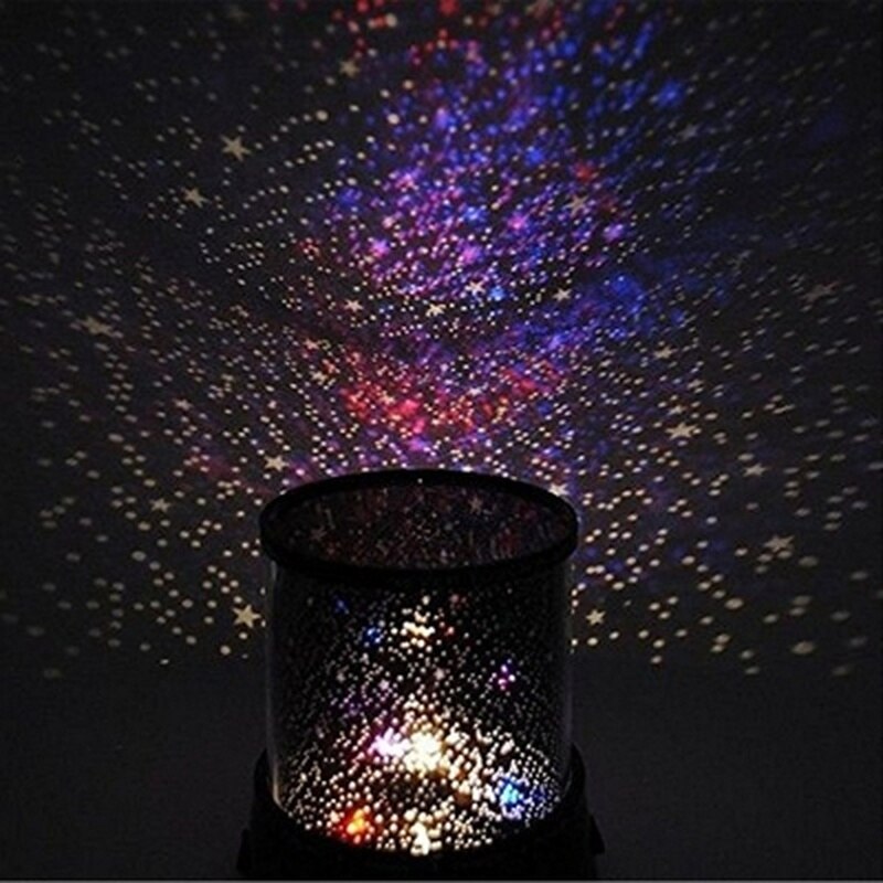 4.5v fargerike stjernehimmel ledet himmel himmel stjerne lampe for jul ledet spotlight dekorasjon innendørs