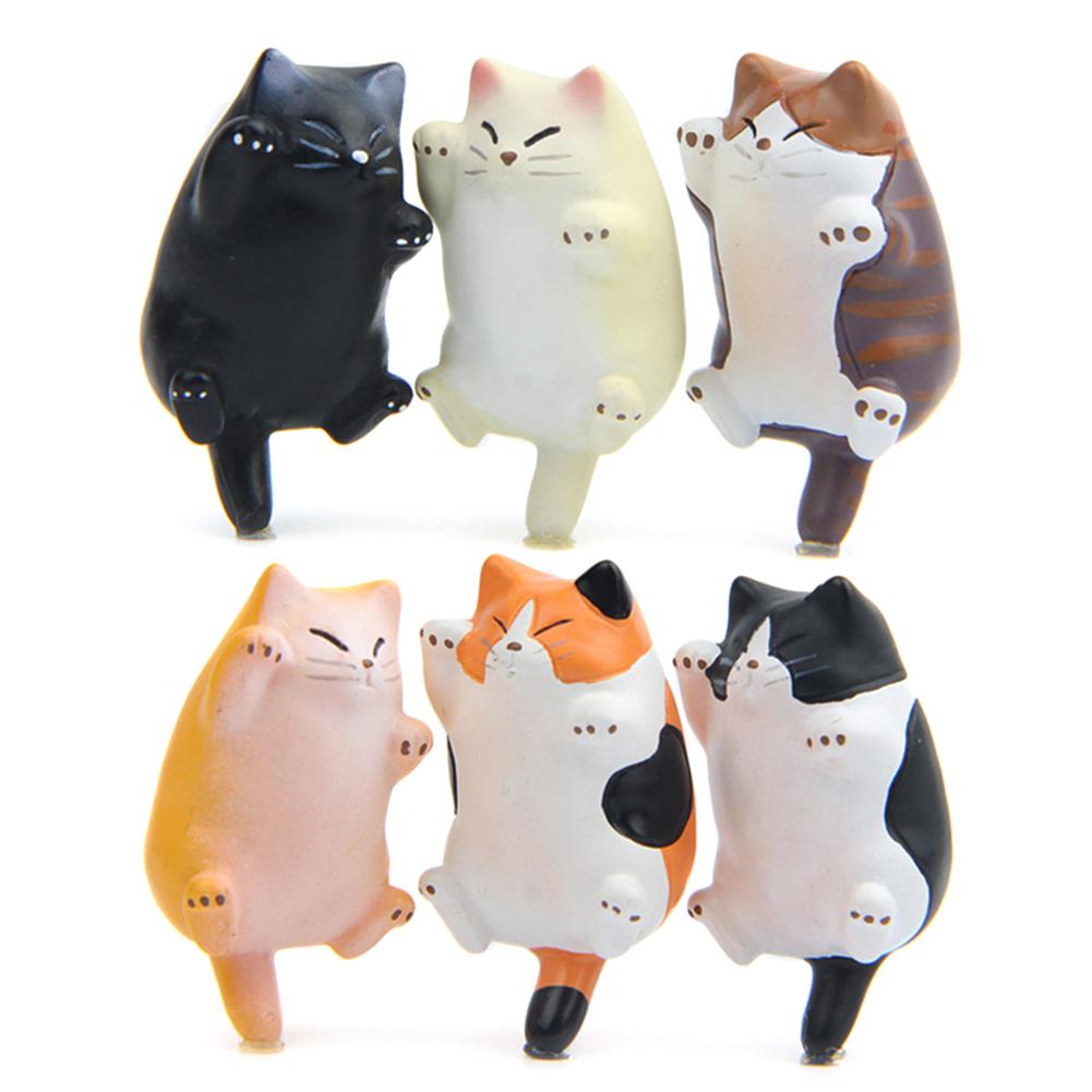 Cartoon Fat Cat Animal Refrigerator Magnetic Sticker Resin Fridge Home Decor three-dimensional magnetic refrigerator magnet