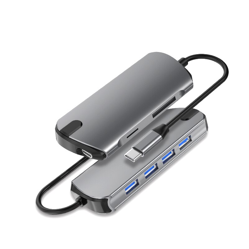 Usb C Hub Hdmi Hub Adapter USB-C Type-C Voor Macbook Huawei Mate 30 Pro
