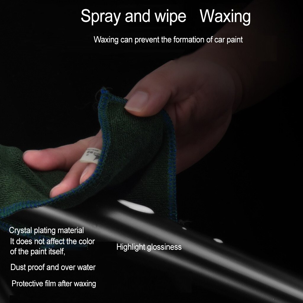 Bicycle Protect Paint Crystal Coating Liquid Spray Hydrophobic Wax Paint Care Crystal Protective 80ml Nursing Spray Paint D3