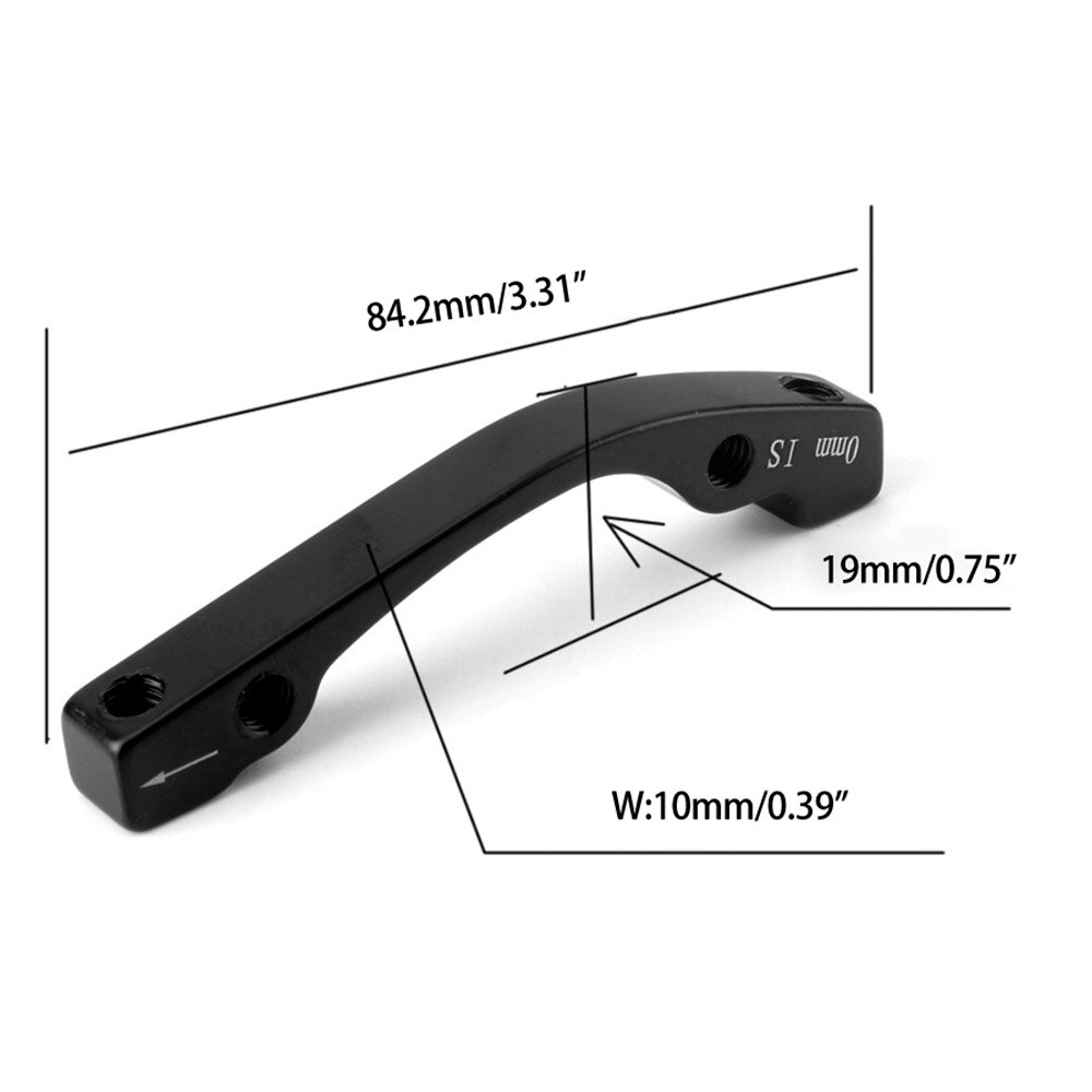 1 Pcs Mtb Schijfrem Ultralight Beugel Schijfremrotor Pm Een Pijler Remschijf Schijfrem Mount Adapter Voor 140 160 Mm Rotor