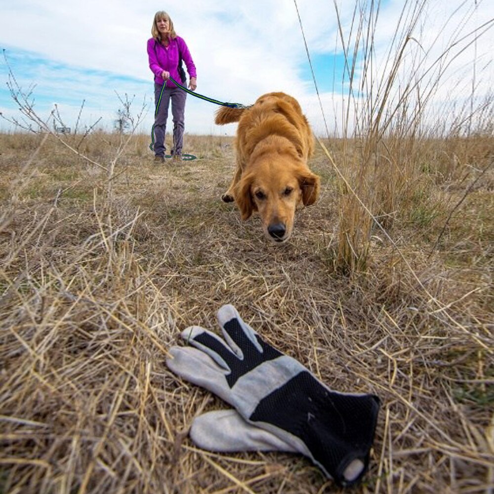 Hållbart stort hundkoppel nylon hundspårning träning koppel hundar långa koppel rep för schäfer rottweiler  k9 återkallelse