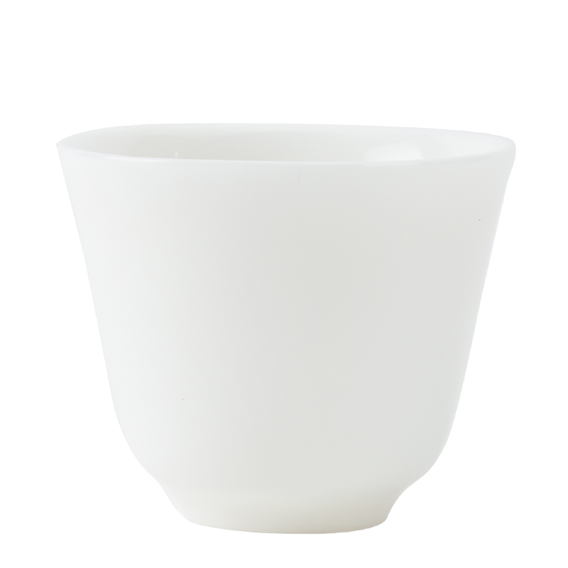 Dehua White Porcelain Teacup Chinese Handmade Ceramic Tea Set Teacup Master Cup Tea Bowl Drinkware Portable Personal Single Cup