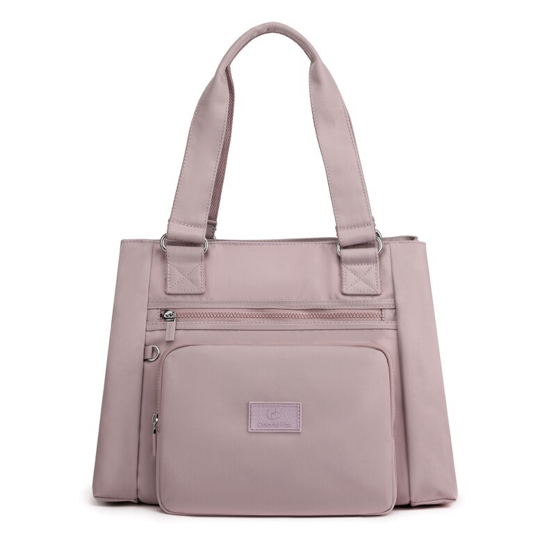 Sacs à bandoulière en tissu Oxford pour femmes, couleur unie, bonne , décontractés, concis, , étanche,: Purple