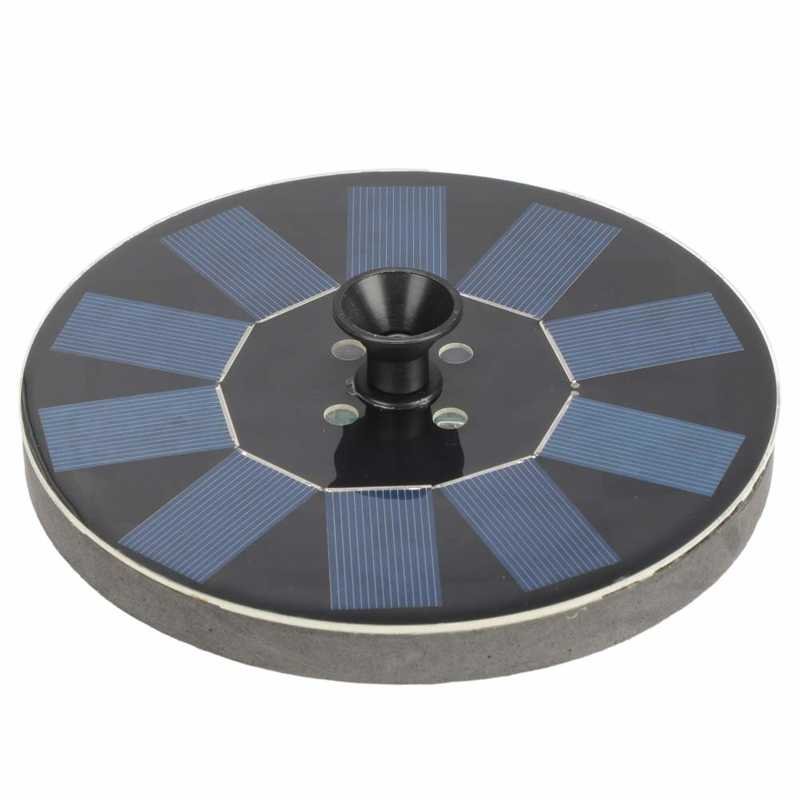 Drijvende Solar Fontein 1.4W Solar Fontein Met Verlichting Voor Vijver Voor Tuin