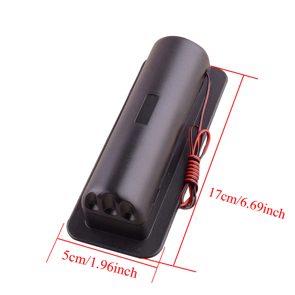 Universal montaje alto 5LED tercera luces de freno 12V luz de freno trasero tercera lámpara de señal de parada trasera accesorios de automóvil bombilla antiniebla DRL