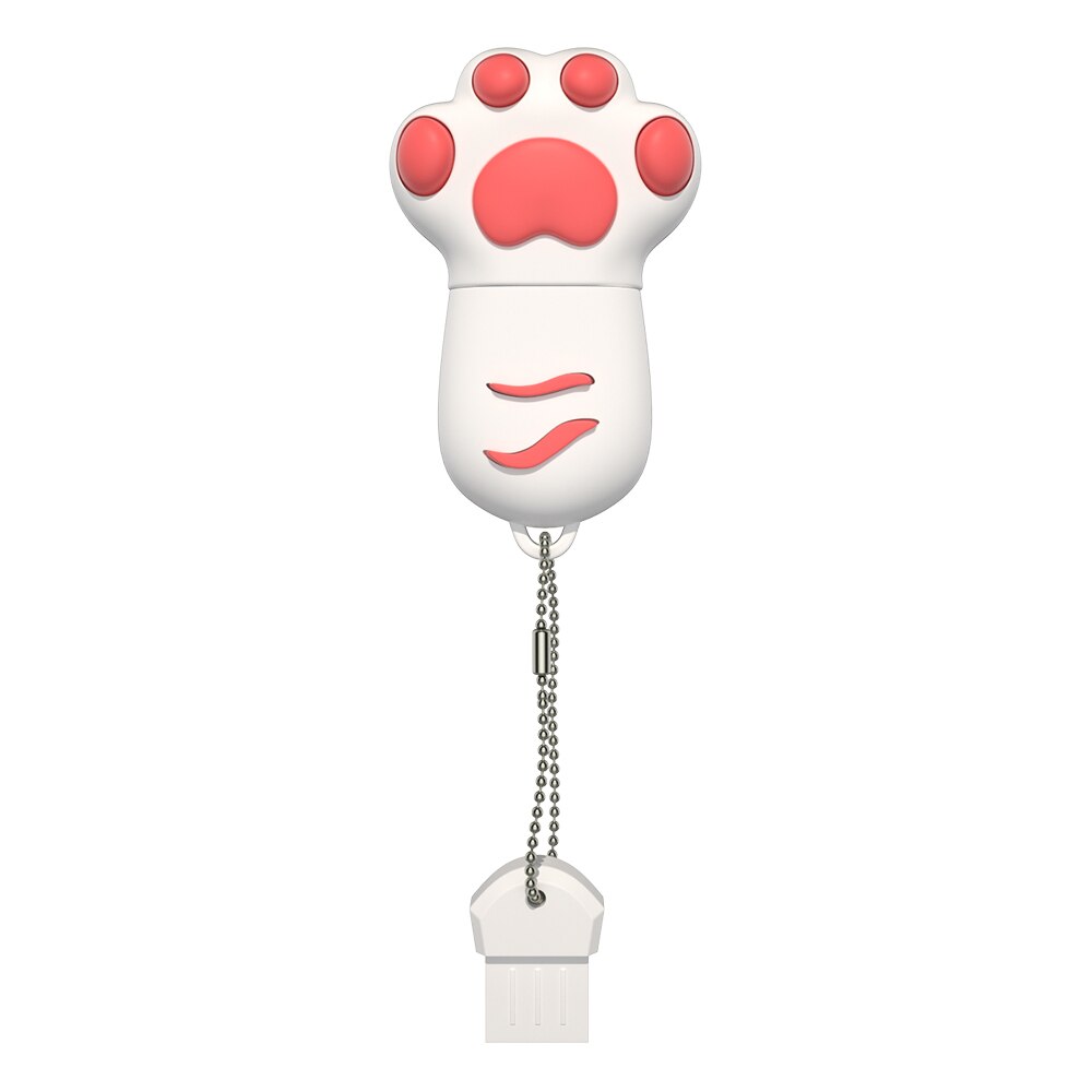 Pen Drive 4 Gb 8 Gb 16 Gb Mooie Usb Flash 32 Gb 64 Gb Leuke Kat Klauw Memory Stick opslag Apparaat Usb Флешка: 8GB / white