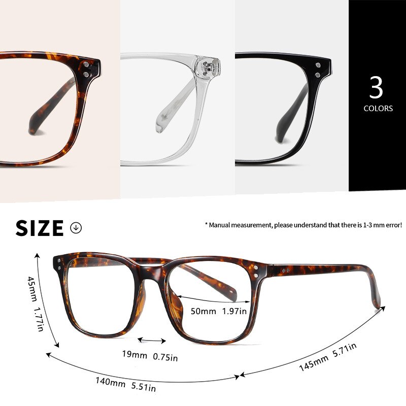 Lunettes de vue anti-lumière bleue aofly pour hommes et femmes, verres photochromiques, style vintage, carrées, pour jeux vidéo, pour ordinateur ,  uv400