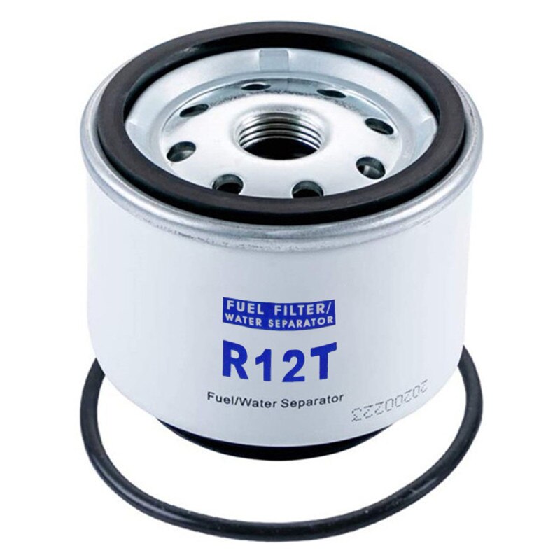 Filtre à essence R12T séparateur d'eau Kit complet filtre marin R12T pour moteur Diesel et essence avec quatre pièces d'auto raccords