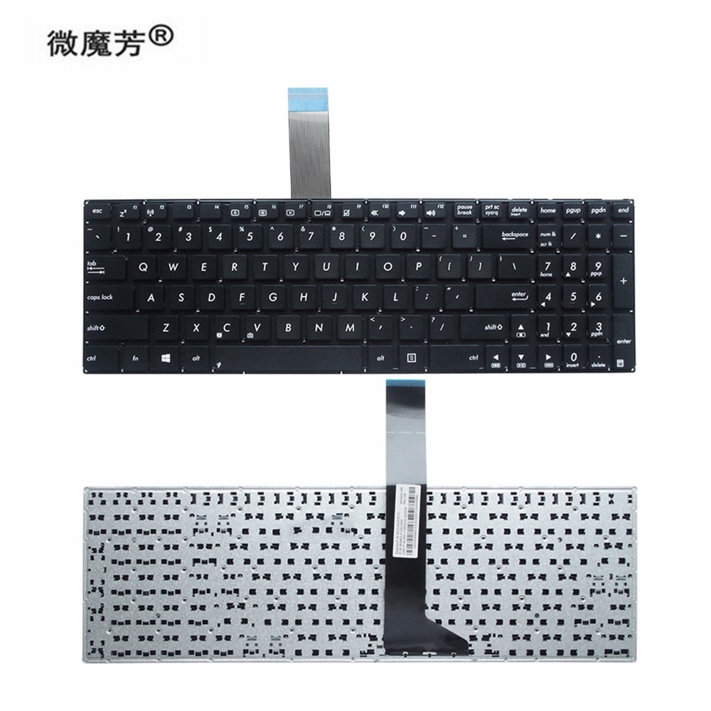 english keyboard for ASUS X550 X550C X550CA X550CC X550CL X550D X550DP laptop keyboard US layout Black without frame