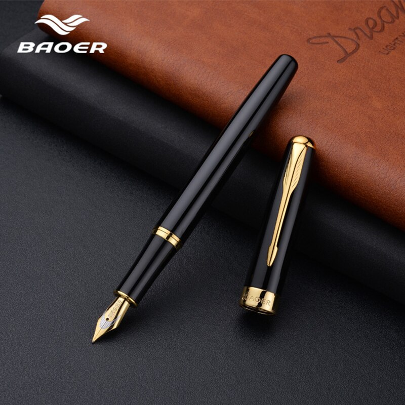 Baoer 388 Vulpen Pluma Fuente Stylo Pluim Vulpennen Selling Authentieke Penna Stilografic Relatiegeschenk Pen