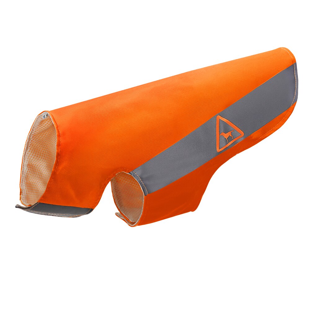 Reflective Dog Vest Clothes High Visibility Dog Safety Vests For Small Medium Large Dogs Outdoor Hiking Walking: Orange / XS