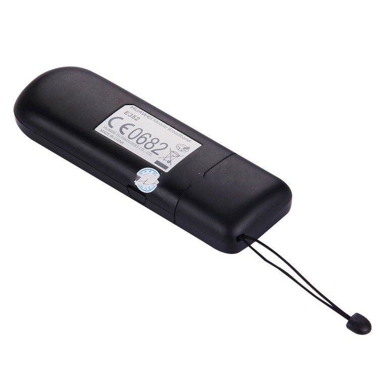 Huawei E352 clé USB haute vitesse 3G Modem USB, prise en charge de l'antenne externe, signe aléatoire (noir/blanc)