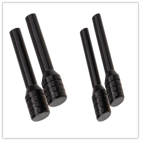 4pcs Car Alloy Door Lock Pins Lock Button Pin Screw Knob for Volkswagen VW POLO Golf 4 Golf 6 Golf 7 CC Tiguan Passat B5: Black-4pcs