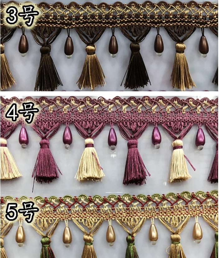 Adornos para cortinas, accesorios de decoración, accesorios para cortinas, cuentas de joyería L2151