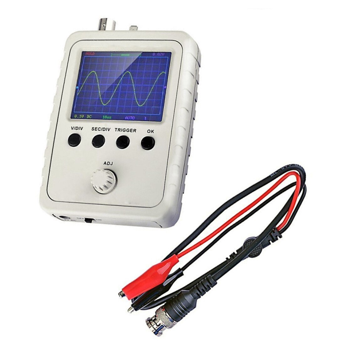 Kit d'oscilloscope numérique avec alimentation bcn-clip sonde de câble assemblé Machine finie