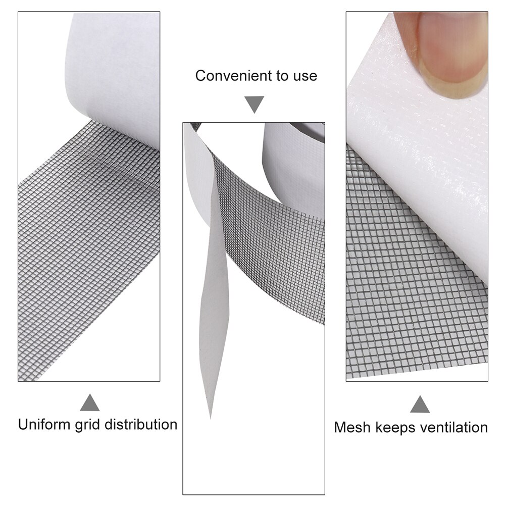 1 Roll Window Screen Tape Net Door Fix Patch Screen Window Door Repair Tape