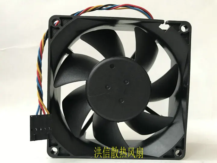 Nowy wentylator chłodnicy FOXCONN PV903212PSPF 0A 12V 0.60A 4-przewodowy wentylator chłodzący obudowę z regulacją temperatury PWM 90X90X32MM
