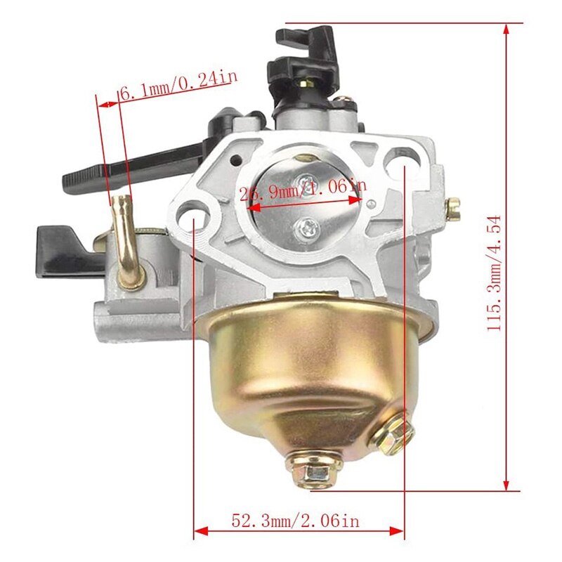 GX390 Carburetor Ignition Coil Air Filter Kit for Replacement Honda GX340 GX360 GX390 11HP 13HP Engine Generator