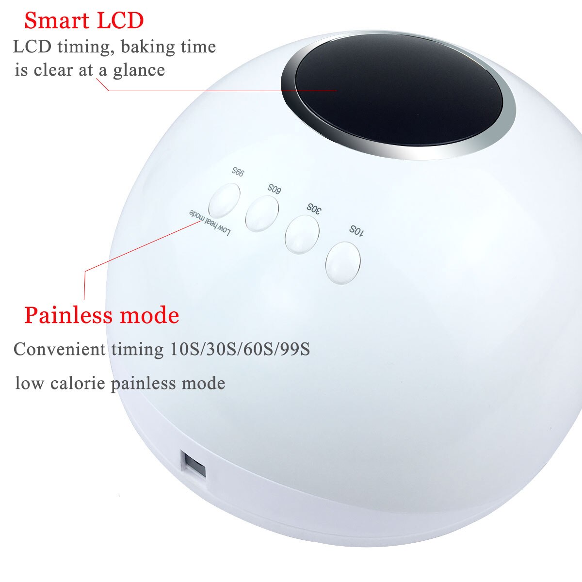 Star 5 – Lampe UV LED pour séchage de vernis à ongles, appareil de manucure intelligent, Double séchage de lumière, 72W