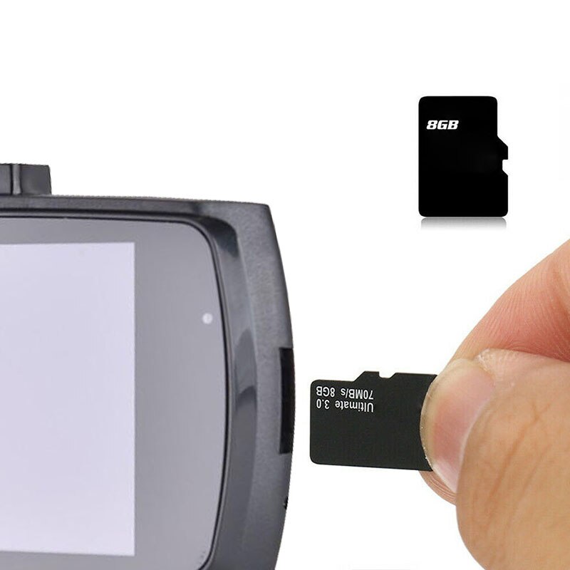 Caméra de tableau de bord pour voiture, Dashcam, enregistreur vidéo HD, Vision nocturne, grand Angle, 2.2 pouces