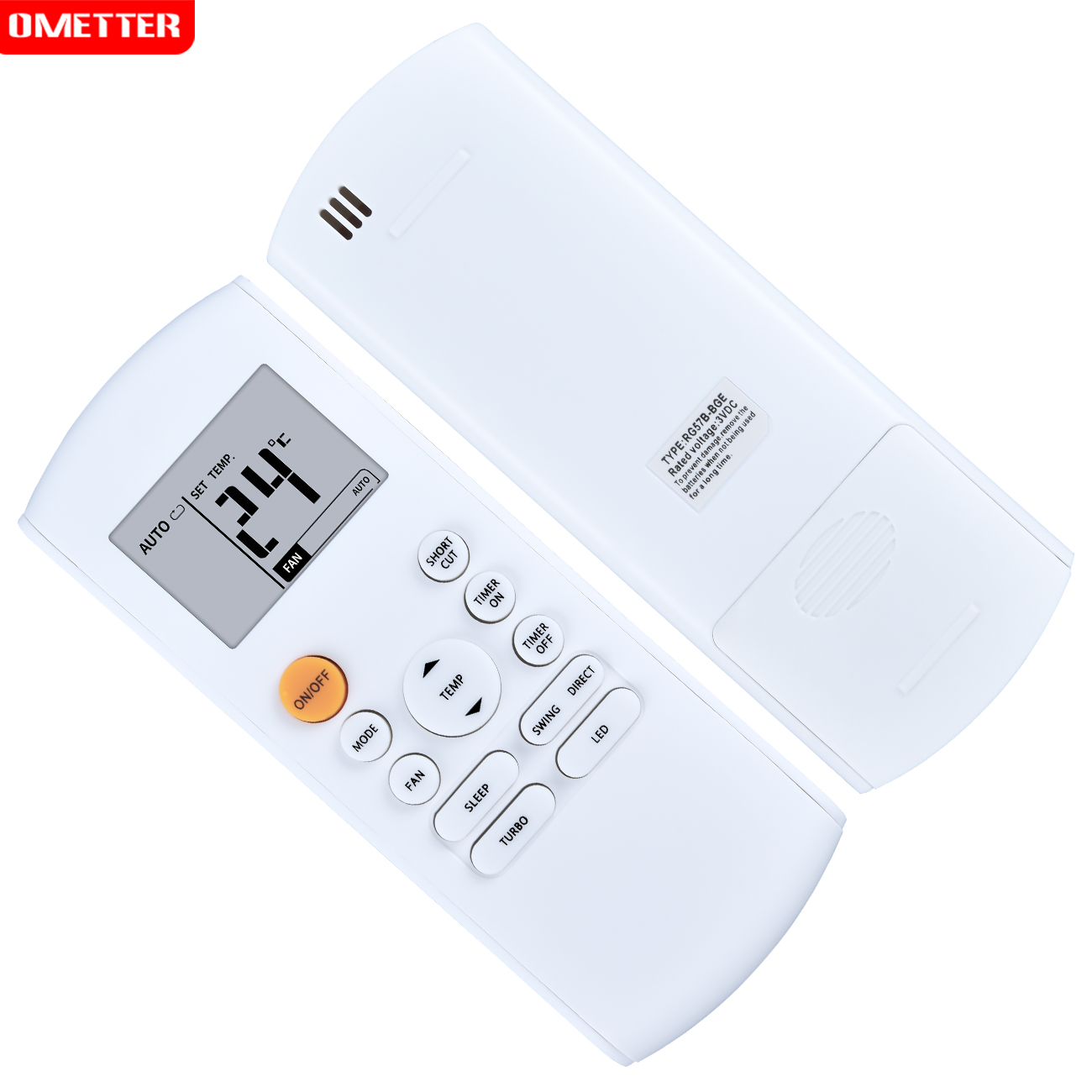 Control remoto para aire acondicionado Midea RG57B/BGEF RG57A2 RG57A7 RG57A4 RG57A6 RG57B1