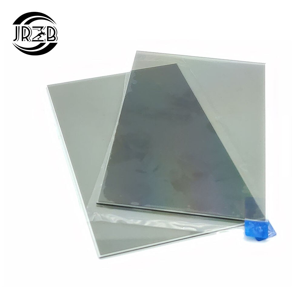 2 Stuks 96*60*1.2Mm Reparatie 4 Inch Projector Led Mini Projector Isolatie Glas Gepolariseerde Film