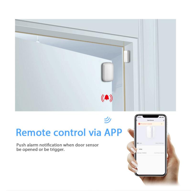 WiFi Door Sensor ZigBee Smart Door Open/Closed Detectors Smartlife APP Wifi Window Sensor Work With EWelink
