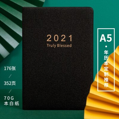 365 Days Daily Monthly Planner Notebook School Office Agenda Planner Organizer Notebook Stationery Plan Book: Type E