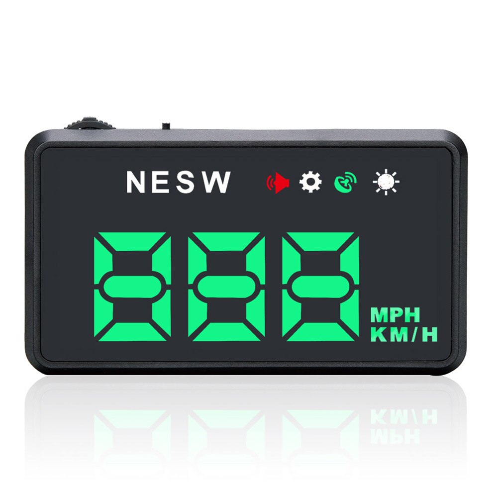 Car Head Up Display Car-styling Hud Display Digital GPS Overspeed Warning Windshield Projector Alarm System