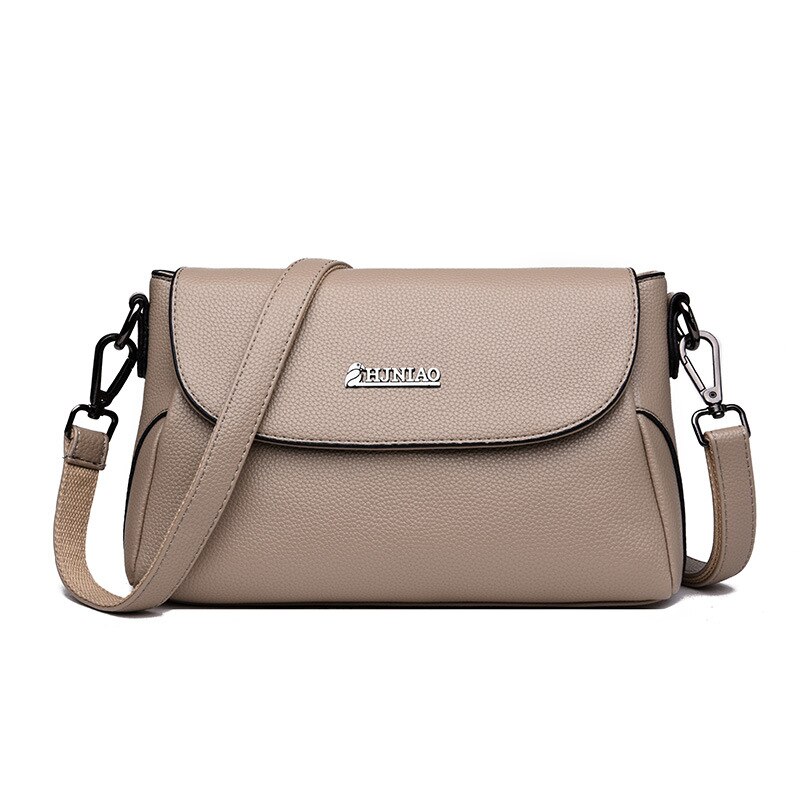 Manufacturers women's single shoulder bag, Messenger Bag, middle-aged and old women's bag, leisure ,: Khaki