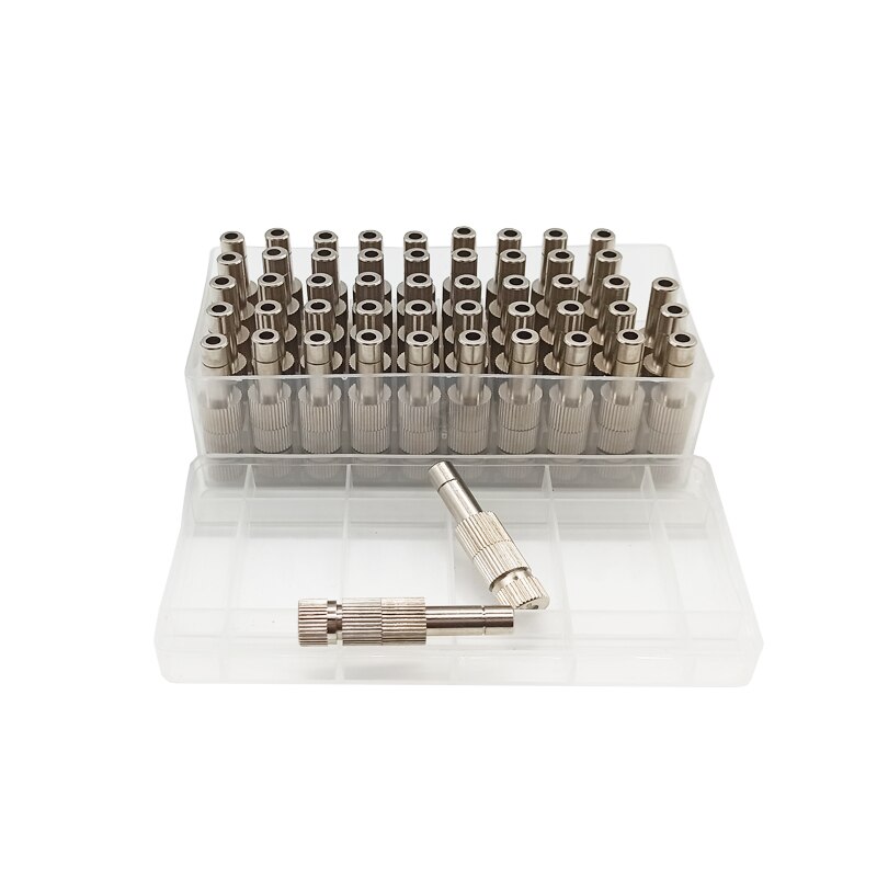 5pcs 5-15bar Mist Cooling Slip Lock Nozzle With Filter 6mm Low pressure Micro-nozzles Connectors Garden Irrigation Sprayers