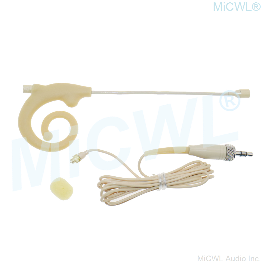 Innovative earset Headset HeadMic for original Sennheiser Wireless Detachable Cable Microphones System