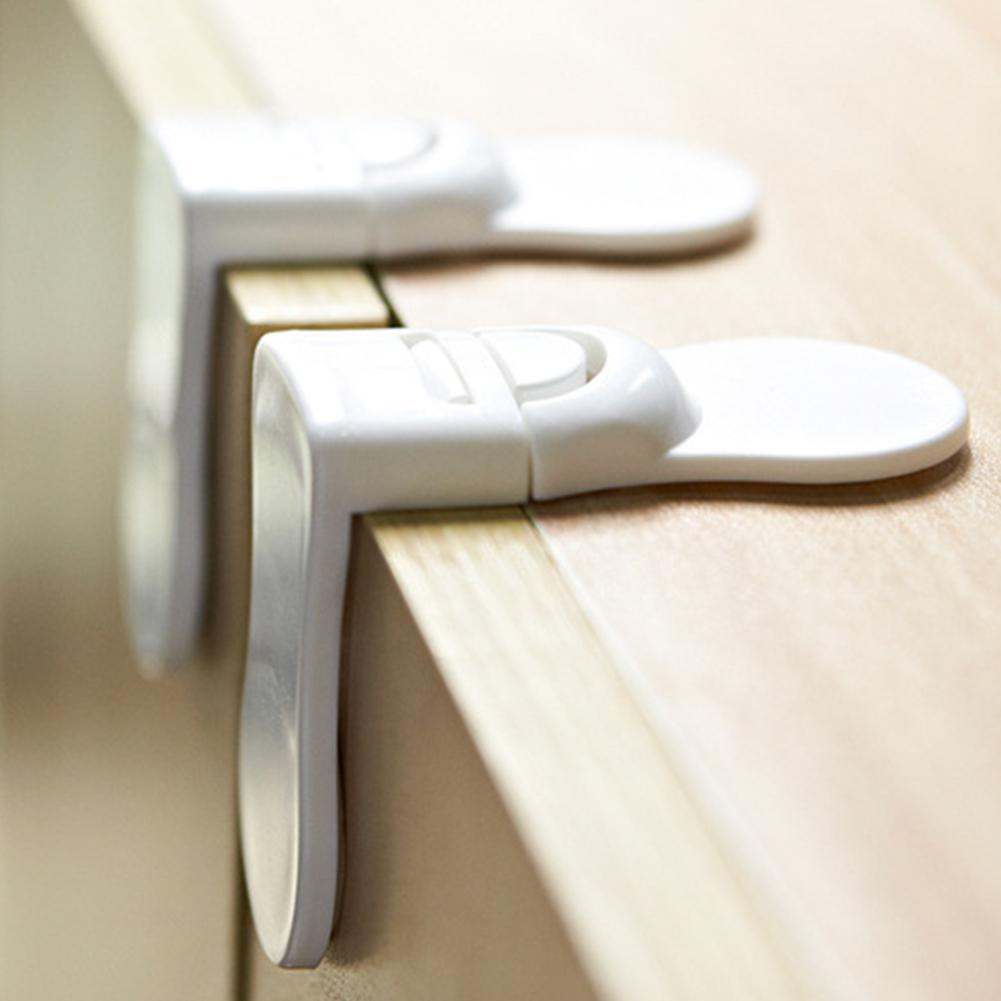 1PC corner lock multi-purpose safety right angle lock lock cabinet door lock protection drawer lock 6.8*3.5CM