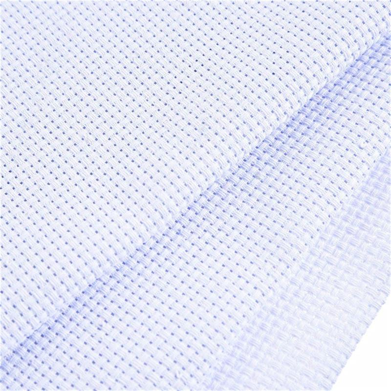 11CT Aida Cloth 30x30cm Cotton Embroidery Cross Stitch Fabric DIY Needlework Sewing Handcraft Cloth For Women Mom